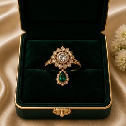 Adjustable Floral Ring
