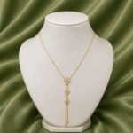 Crystal Blossom Anti-Tarnish Drop Pendant Chain
